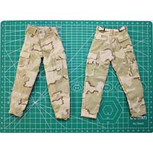 1:6 Scale U.S. Modern BDU Desert Camouflage Trouser